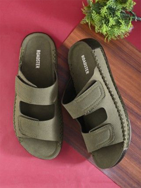 Roadster The Lifestyle Co. Men Casual Slip-Ons Comfort Sandals