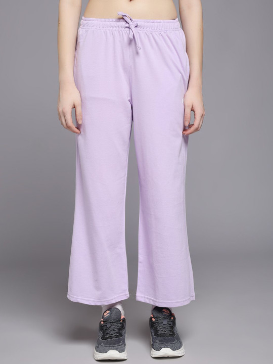 MKH Women Wide Leg Mid Rise Track Pants