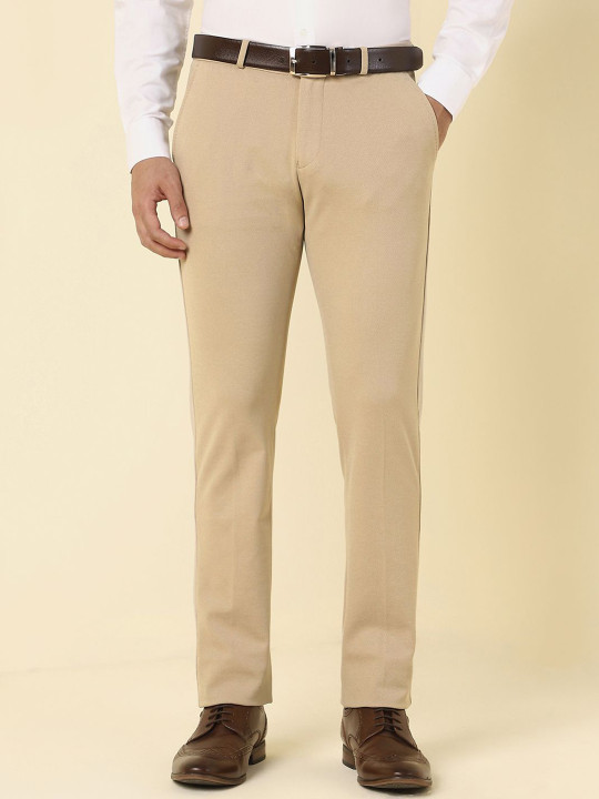 Allen Solly Men Slim Fit Formal Trousers