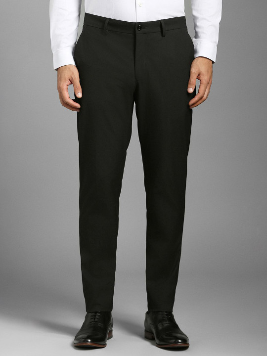 Louis Philippe Men Slim Fit Formal Trousers