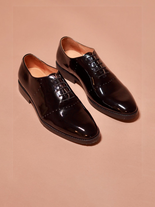 dmodot Men Leather Formal Oxfords