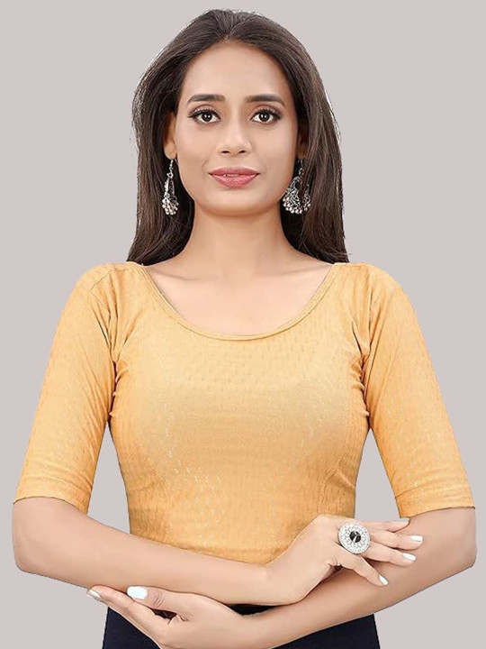 Moda Rapido Embellished Non-Padded Stretchable Saree Blouse