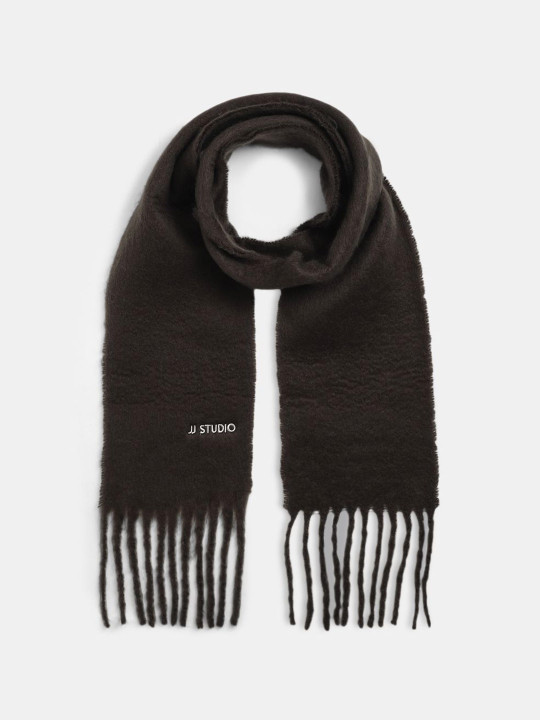 Jack & Jones Men Scarf with Tasselled Border