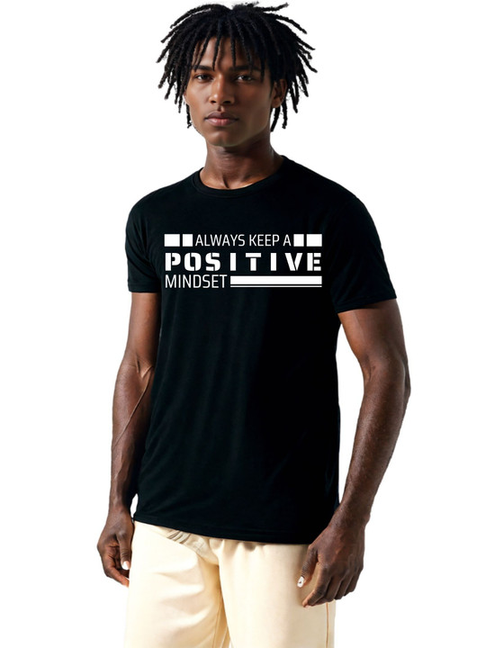 FABSTIEVE Typography Printed Round Neck Short Sleeves T-shirt