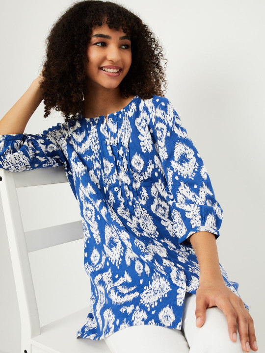 max Women Printed Cotton Tunic