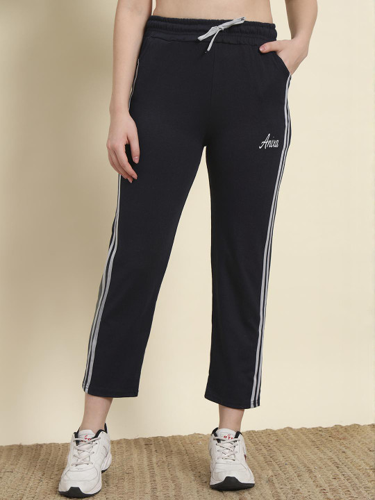 FIT N FAME Women Striped Cotton Casual Pyjamas