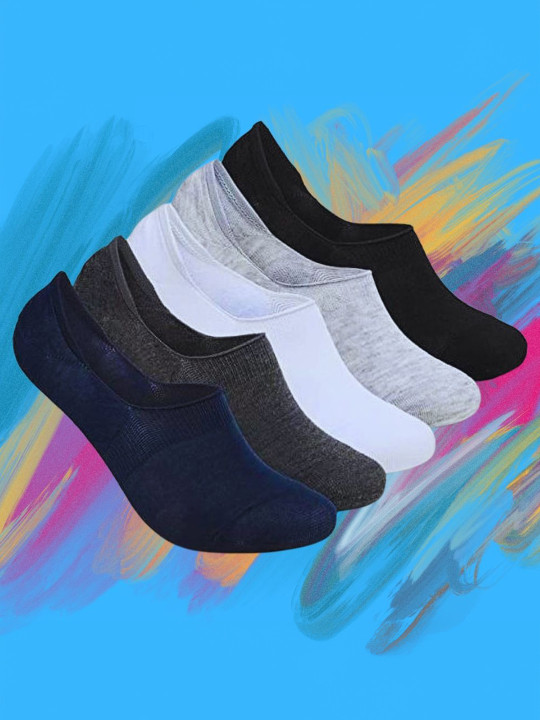 MJE Pack Of 5 Shoe Liners Socks
