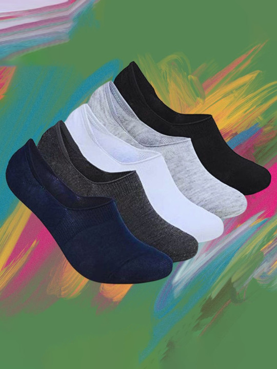 MJE Pack Of 5 Shoe Liners Socks