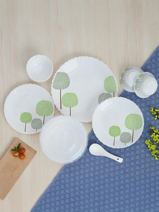 Larah Borosil Dinner Set 34 Pieces