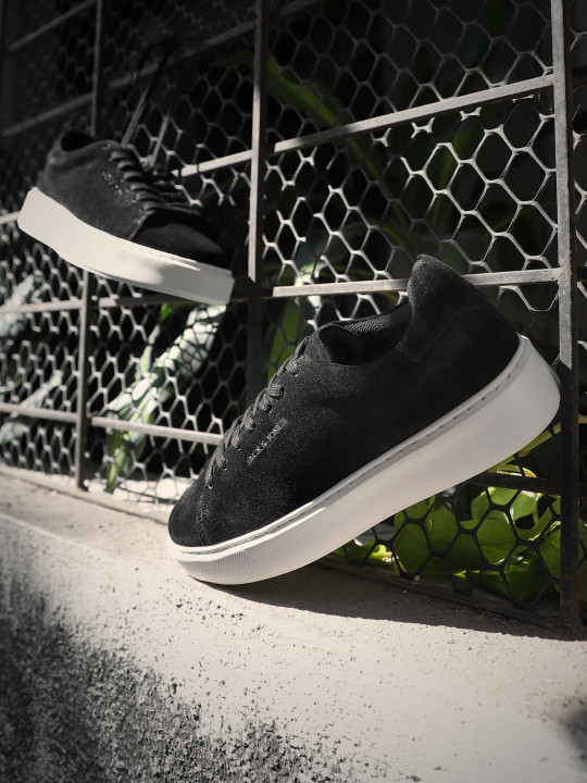 Jack & Jones Men Leather Sneakers