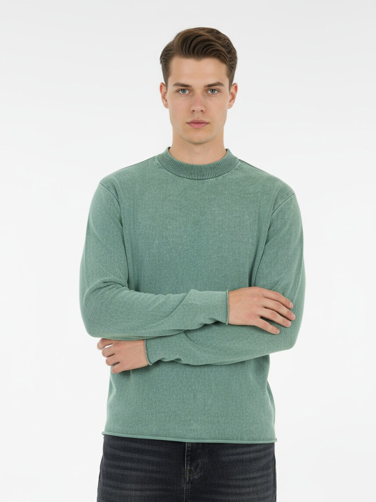 glitchez Round Neck Pure Cotton Relaxed Fit Pullover