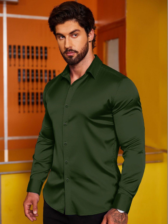 Nat Jastica Men Comfort Party Shirt