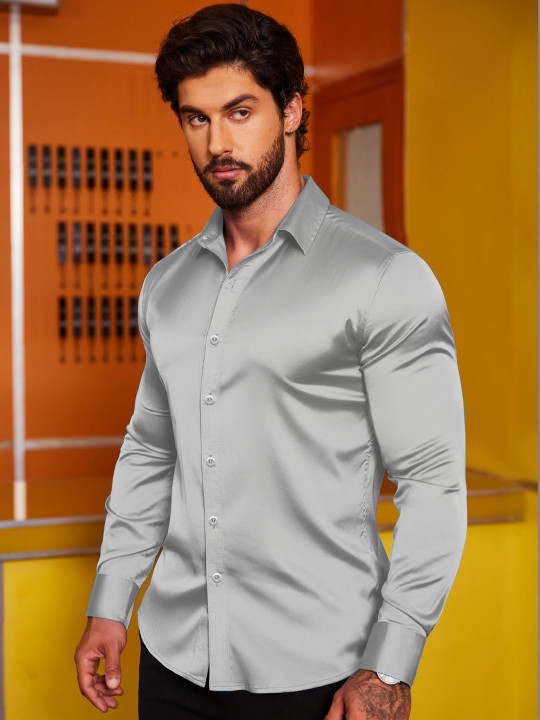 Nat Jastica Men Comfort Formal Shirt