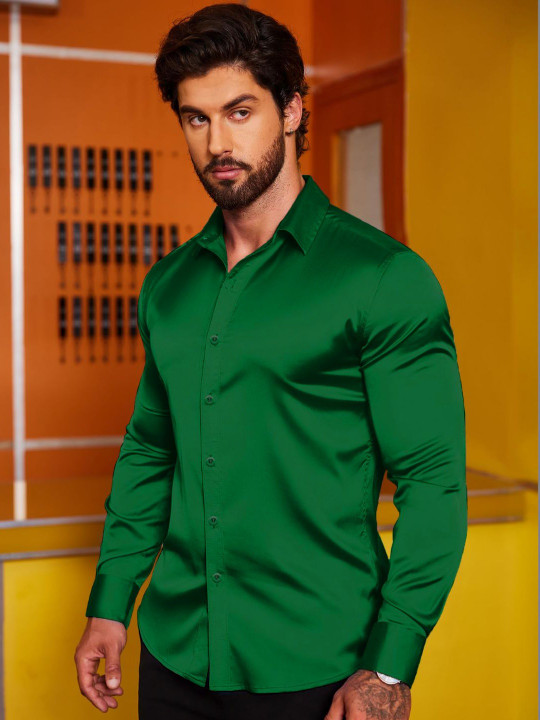 Nat Jastica Men Comfort Party Shirt