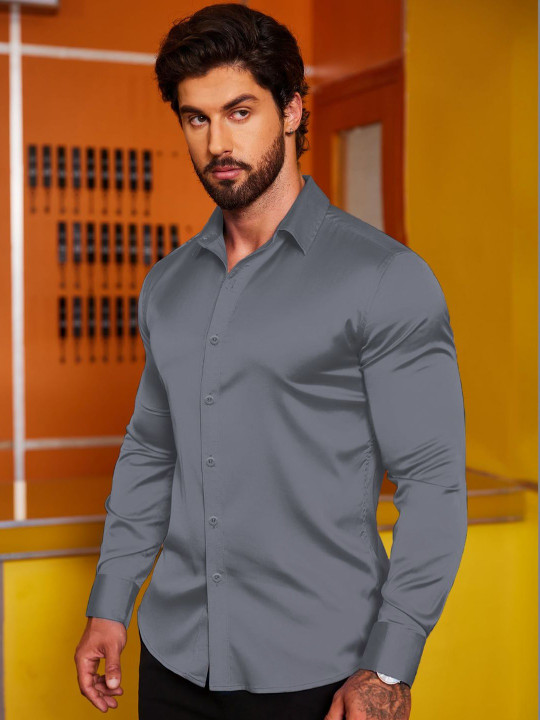 Nat Jastica Men Comfort Formal Shirt
