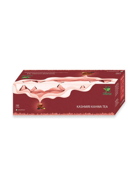 Hilras Kashmiri Kahwa Green Tea-100 Tea Bags
