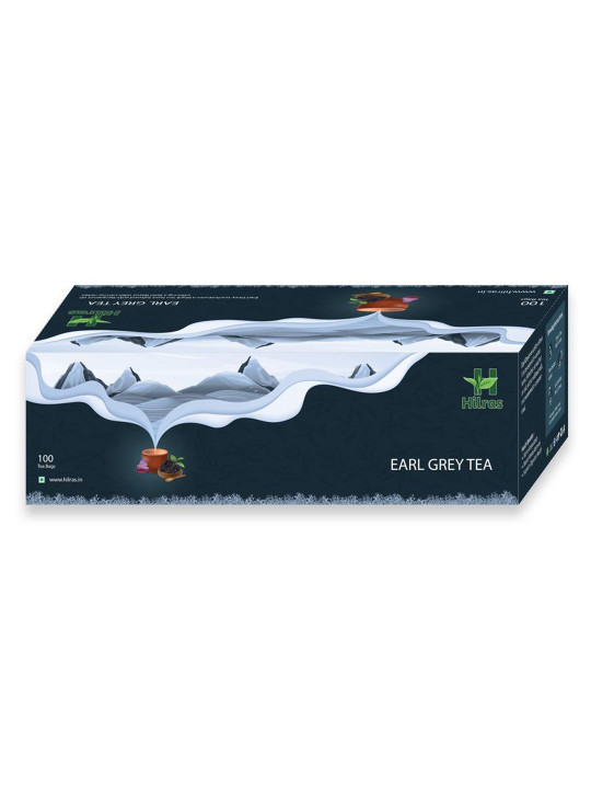 Hilras Earl Grey Tea 100 Tea Bag with Bergamot
