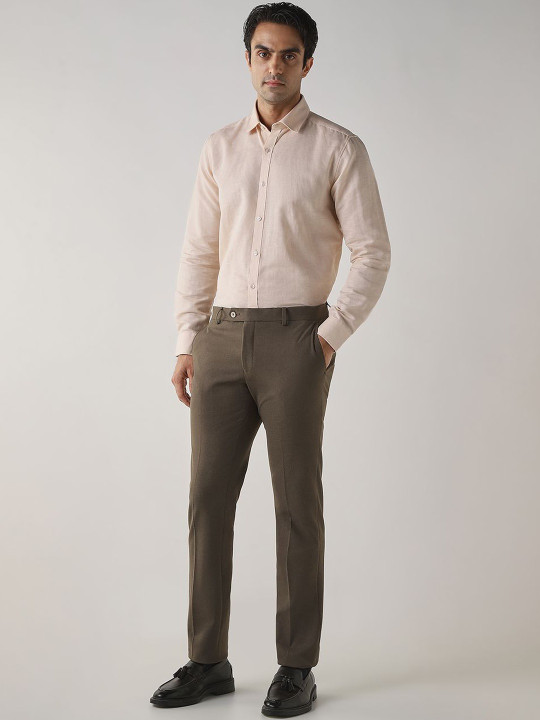 Reid & Taylor Men Tailored Chinos Trousers