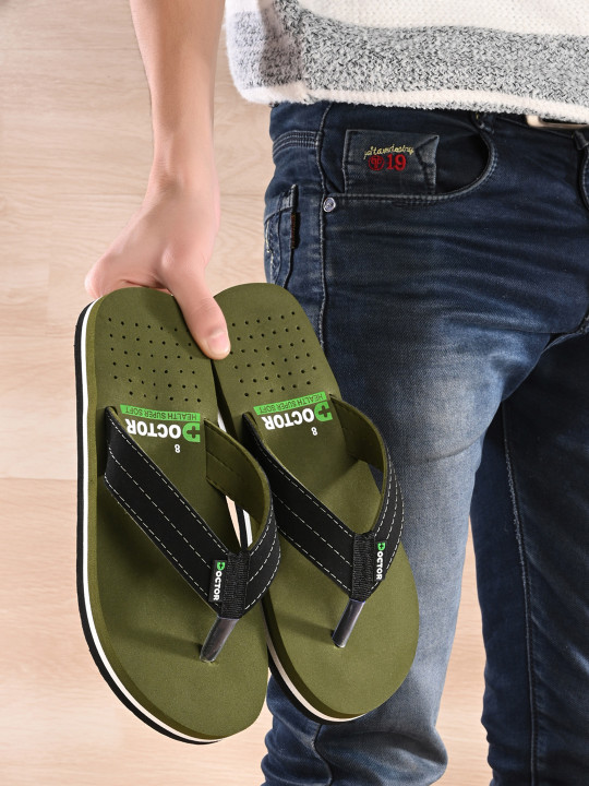 DOCTOR HEALTH SUPER SOFT Men Thong Flip-Flops
