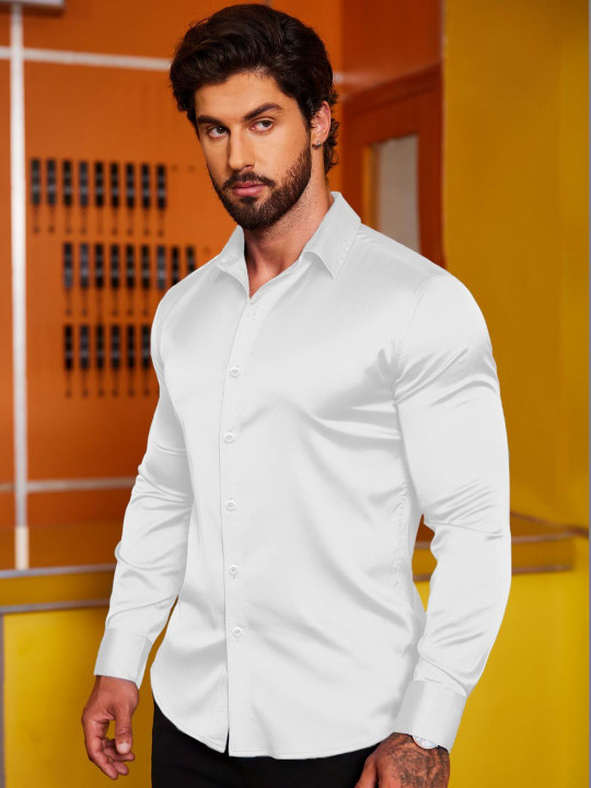 Nat Jastica Men Comfort Formal Shirt