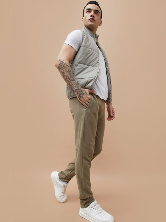 Fame Forever by Lifestyle Men Cotton Slim-Fit Mid-Rise Track Pant