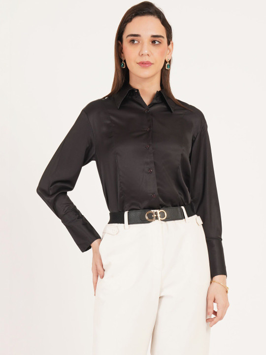 IX IMPRESSION Satin Top