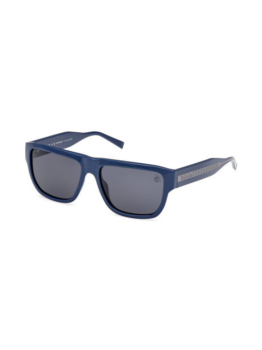 Timberland Men Acetate Full Rim Rectangle Sunglasses TB9337 58 92D