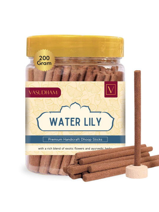 VASUDHAM Brown Eco-Friendly 100%-Natural Incense Sticks