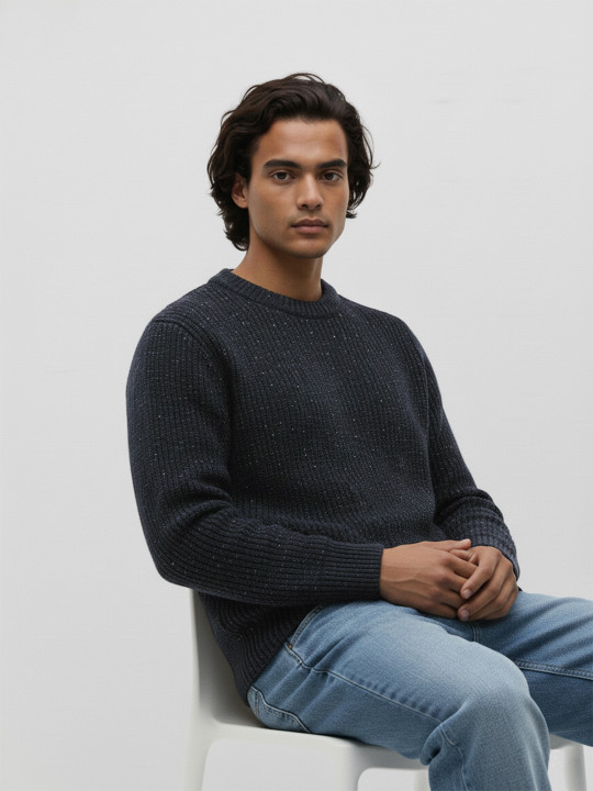 Mr Bowerbird Speckled Pullover Sweater
