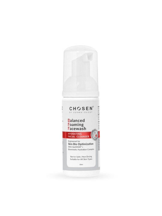 CHOSEN Balanced Foaming Face Wash - 50 ml