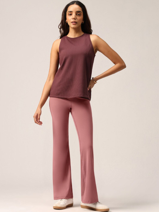 Blissclub Women Relaxed High-Rise Trousers