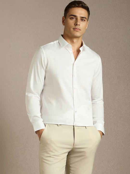 Louis Philippe Sport Men Slim Fit Formal Shirt