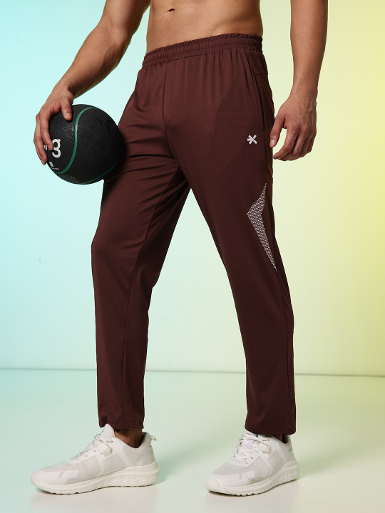 HRX by Hrithik Roshan Men Graphic Printed Rapid-Dry Training Track Pants