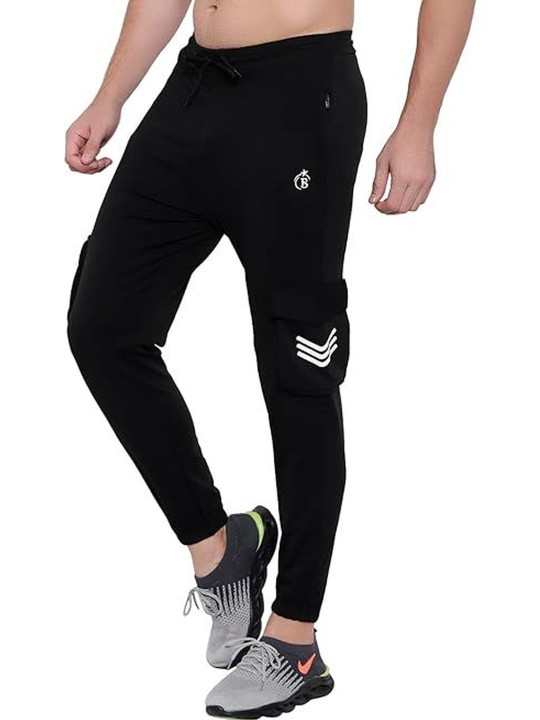 BLUE STAR SHARK Men Mid-Rise Joggers
