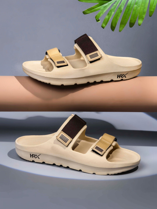 HRX by Hrithik Roshan Men Rubber Sliders