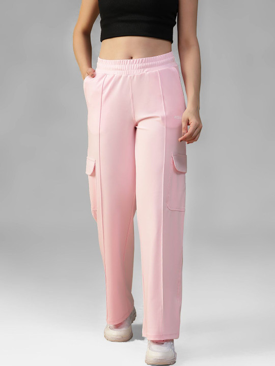 ATHLISIS Women Mid-Rise Track Pants