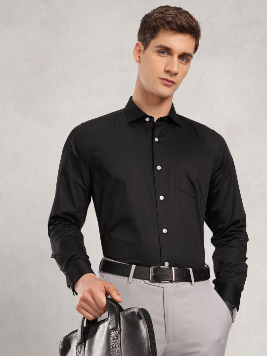 Nautica Slim Fit Pure Cotton Formal Shirt