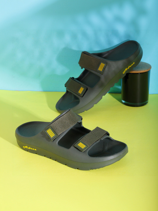 ADROZ Men Rubber Sliders