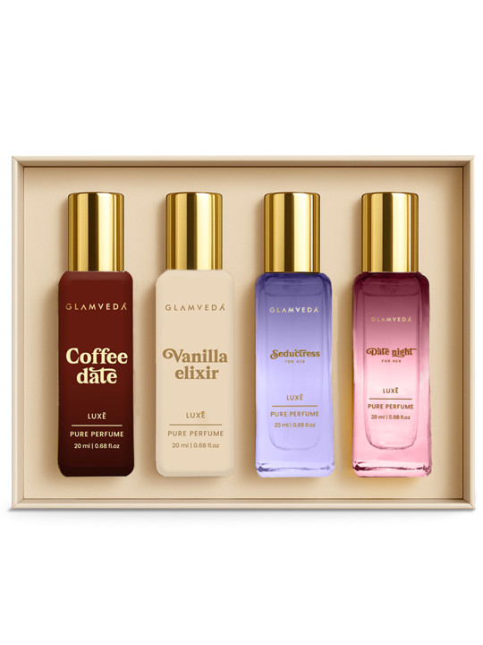 Women 4Pcs Perfume -20 ml Each