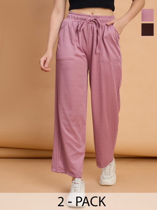 Roadster The Lifestyle Co Pack of 2 Relaxed Fit Cargo Trousers
