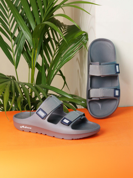 ADROZ Men Rubber Sliders
