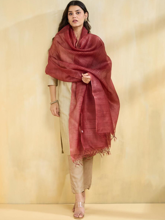 Fabindia Ethnic Motifs Woven Design Dupatta