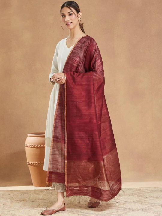Fabindia Woven Design Dupatta