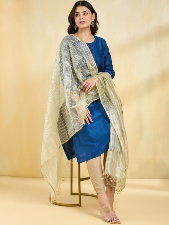 Fabindia Ethnic Motifs Woven Design Dupatta