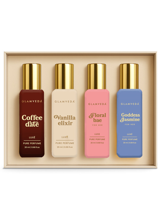 Women 4Pcs Perfume -20 ml Each