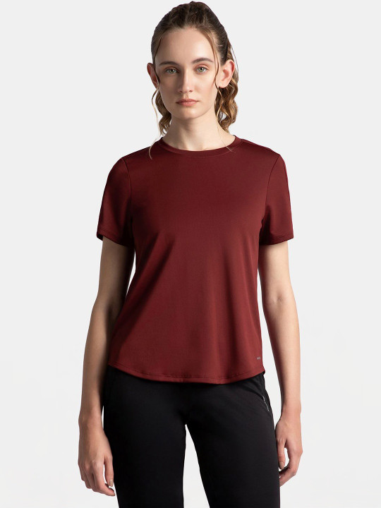 Jockey Microfiber Fabric Regular Fit Half Sleeve Breathable Mesh Active Wear Tshirt - MW87