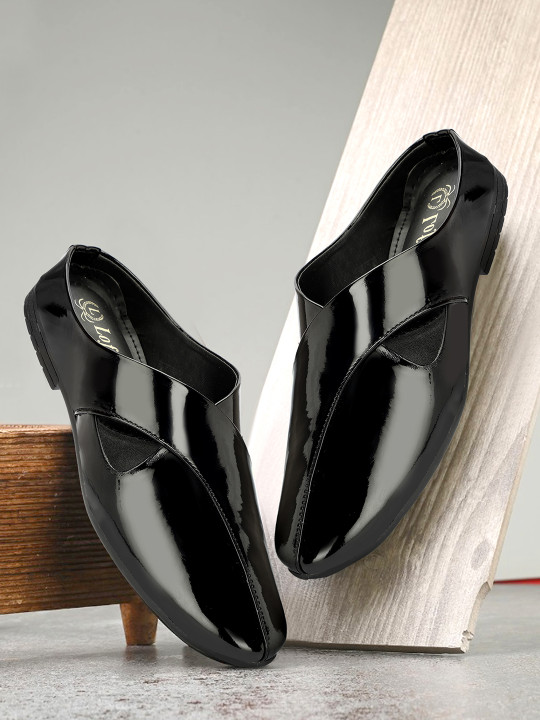 INKLENZO Men Round Toe Slip-On Shoe-Style Sandals