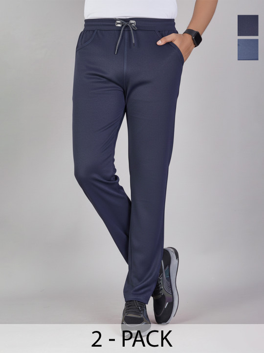 KAIDO Men Pack Of 2 Track Pants