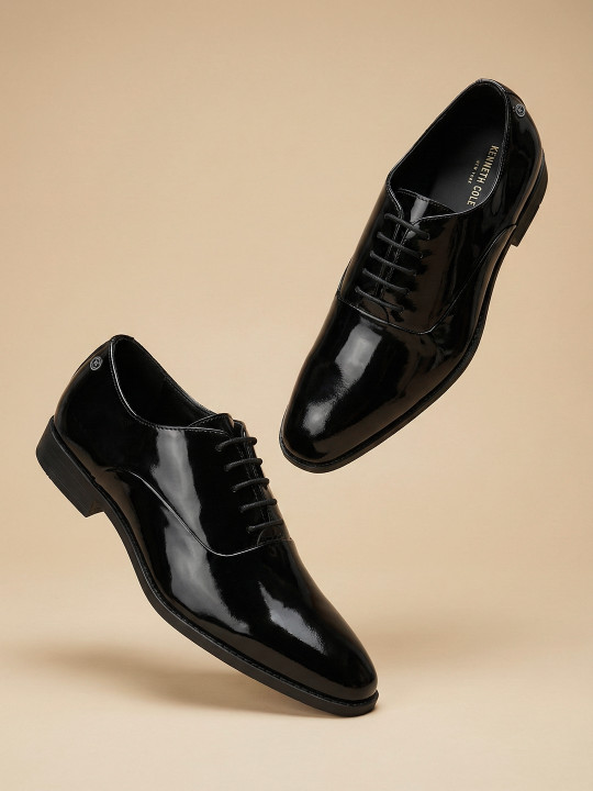 Kenneth Cole Men Leather Formal Oxfords