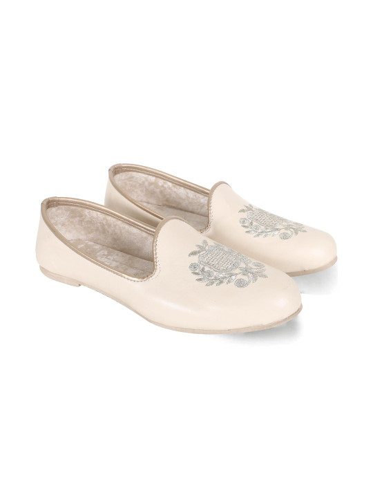 SZN Men Textured PU Loafers